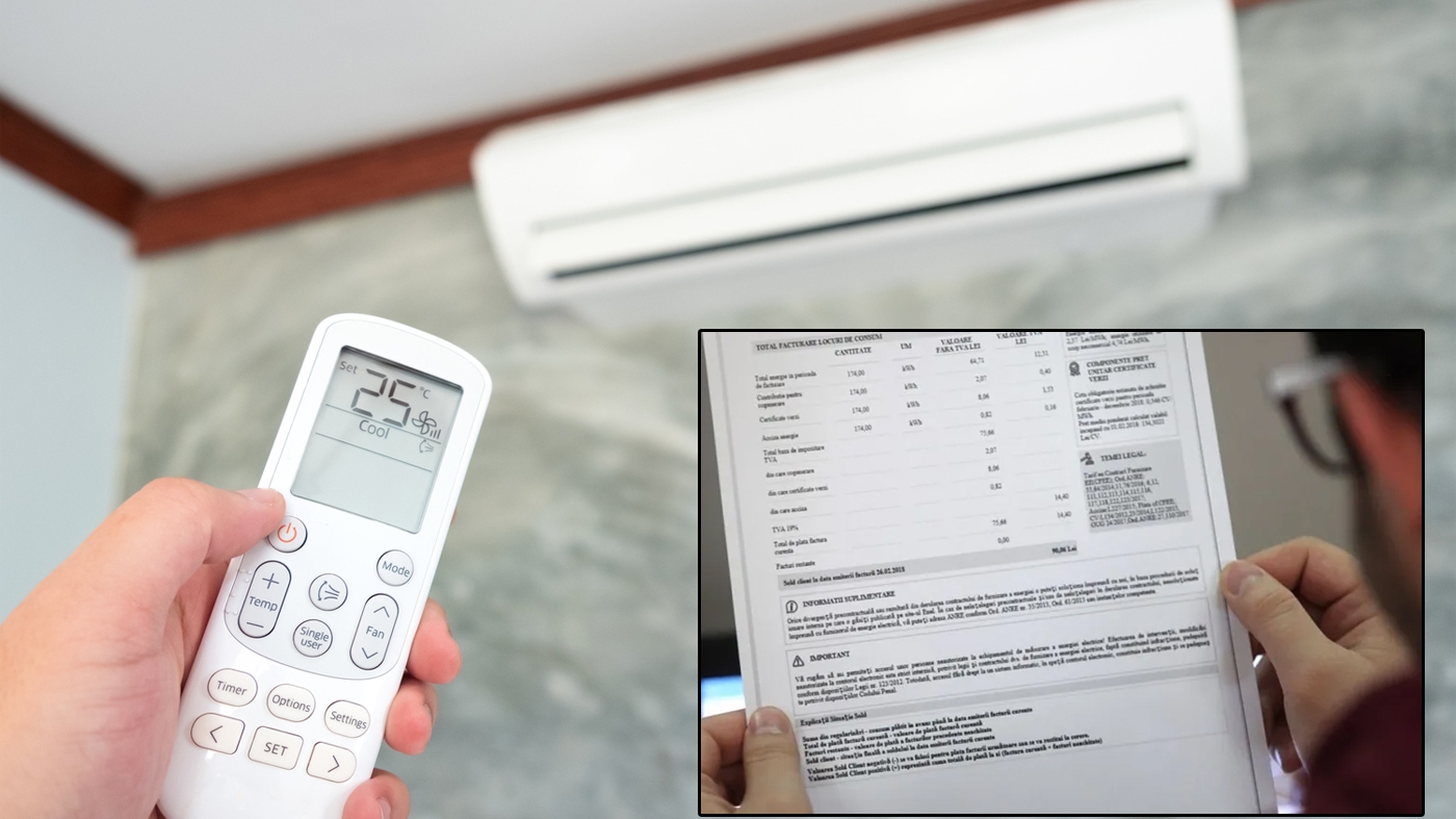 Cât curent electric consumă un aparat de aer condiționat într-o oră. Câți lei te costă în fiecare lună