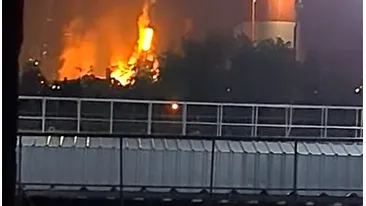 Încă un accident cumplit în România! Explozie, urmată de incendiu, la Combinatul chimic Azomureș