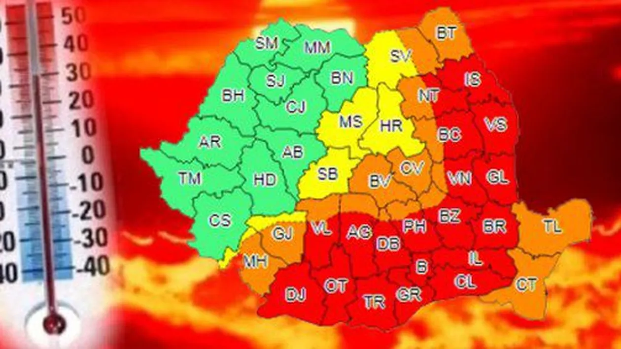 Asta e cea mai călduroasă lună aprilie în România. Temperaturi de 35.5 grade Celsius!