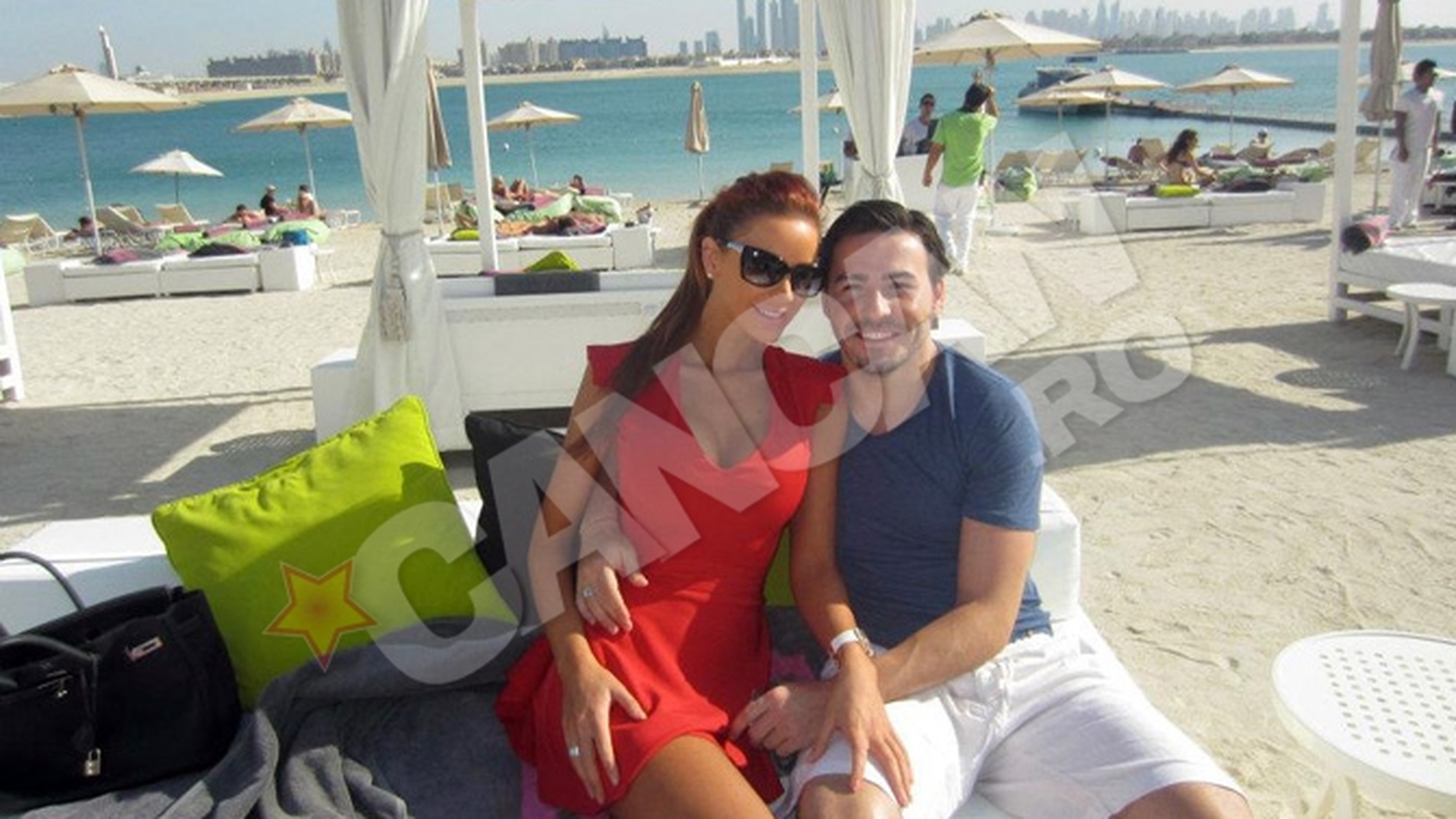 VIDEO Bianca si Cristea, la un pas sa fie arestati in Dubai! Afla cum au incalcat legea cei doi porumbei!