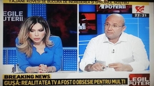 Ce a apărut pe ecranul televizoarelor la ora 12.00, în momentul în care Realitatea TV și-a oprit emisia