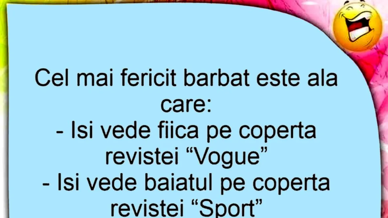 BANCUL ZILEI | Definiția celui mai fericit bărbat