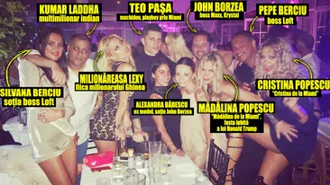 Fosta iubită a lui Donald Trump, bossii LOFT, KRYSTAL şi MAXX au sărbătorit la cald. Milionari români, masa împărătească la cel mai scump restaurant din Miami!
