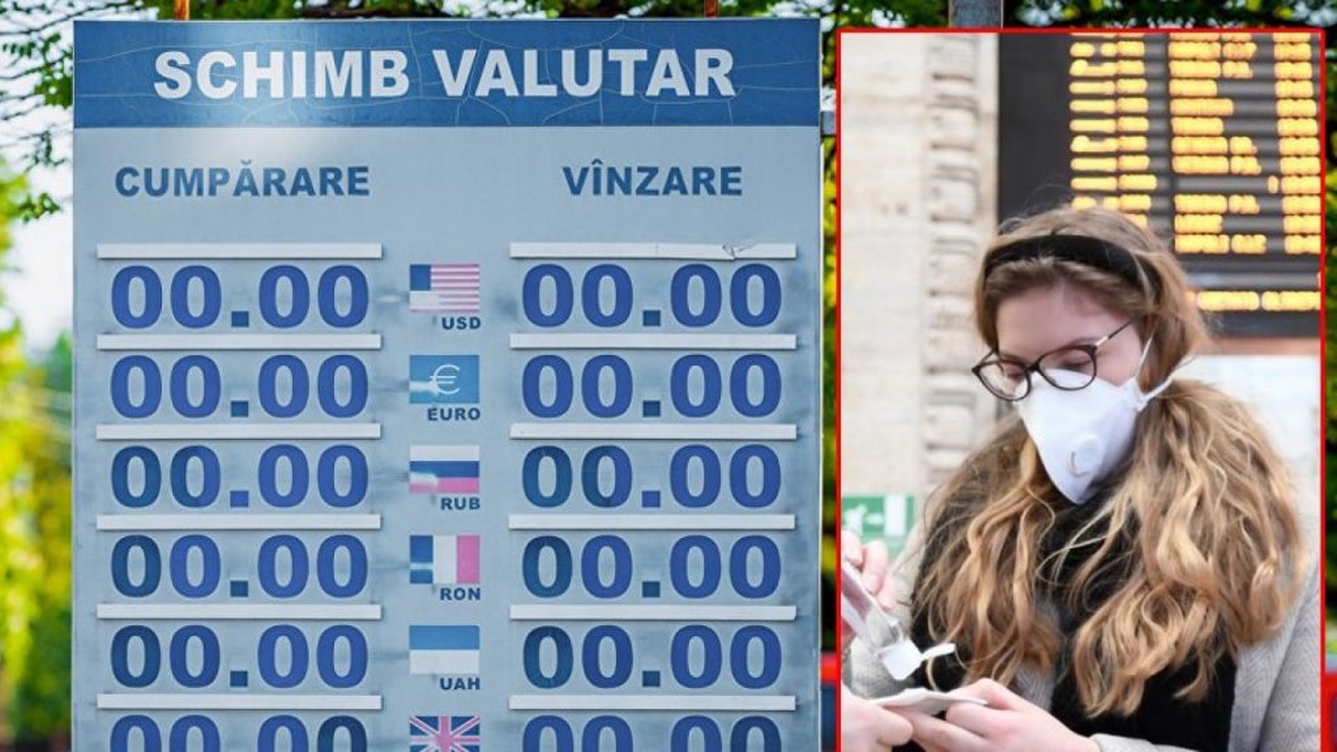 Curs valutar BNR 26 aprilie 2020. Ce se întâmplă cu euro la casele de schimb
