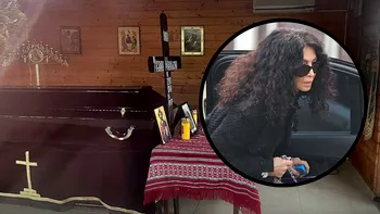 Mihaela Rădulescu, sfâșiată de durere la înmormântarea mamei sale! Și-a păstrat eleganța chiar și în momentele cele mai grele