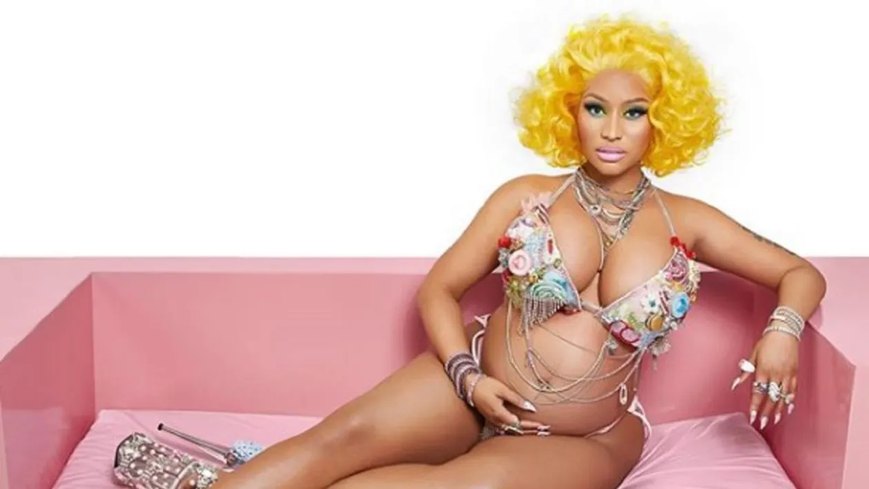 Nicki Minaj este însărcinată! Rapperița a făcut publice primele imagini cu burtica de gravidă