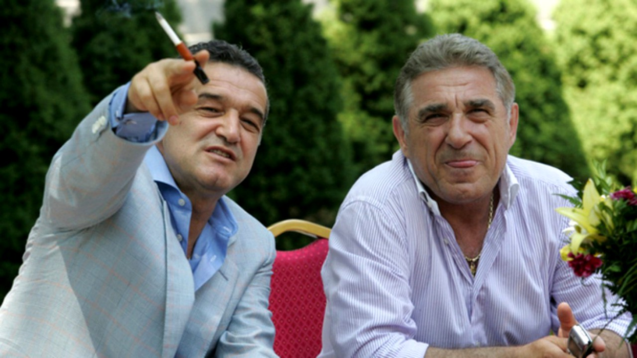 Giovani Becali, alături de vărul său, Gigi
