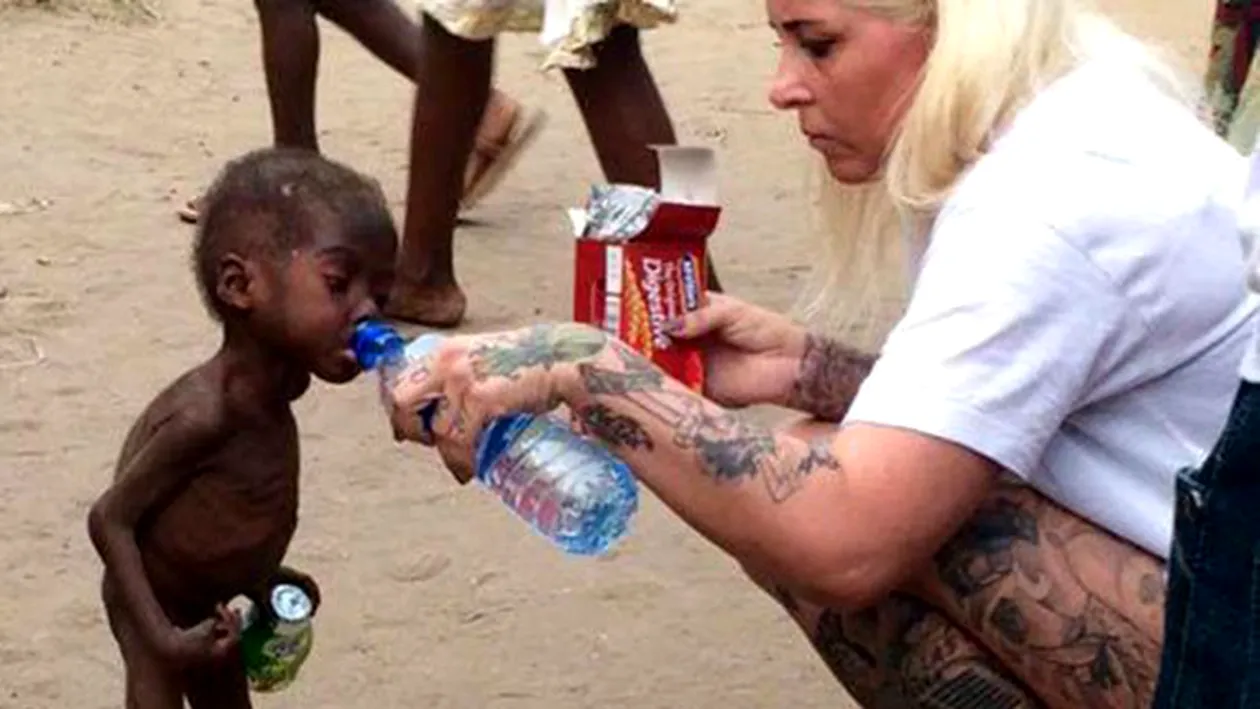 Ce s-a întâmplat cu daneza care a salvat un băieţel din Nigeria lăsat să moară de foame