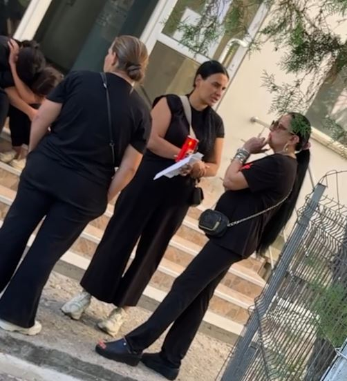 Rudele au ridicat trupul astăzi