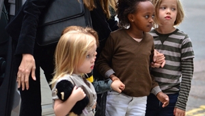 Angelina Jolie si-a dus copiii la Gwen Stefani