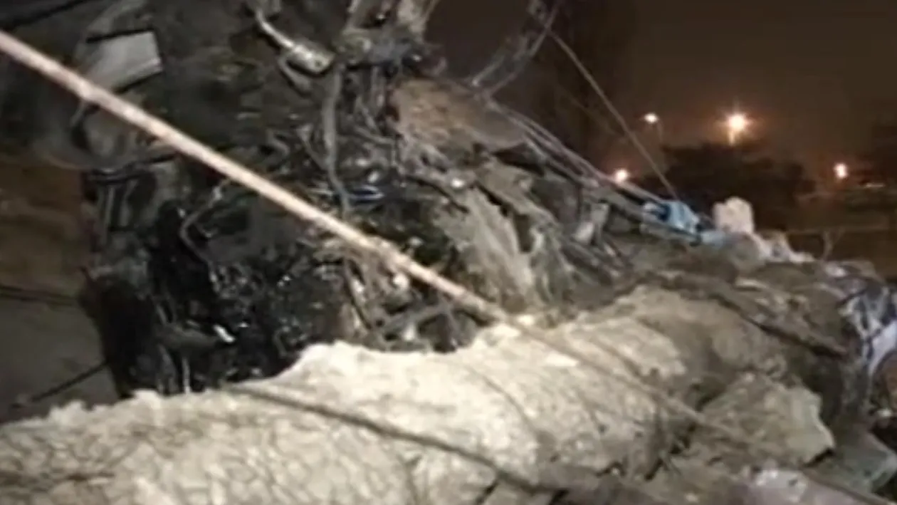 Sinucidere la Constanţa! Măcinat de greutăţi, un tânăr a intrat cu maşina intenţionat într-un stâlp