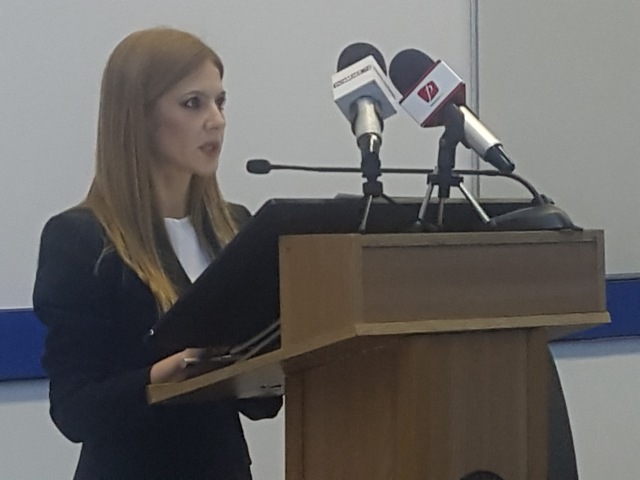Dr. Adriana Nica, managerul SUUB, a deschis lucrările conferinței aniversare a Spitalului Universitar București