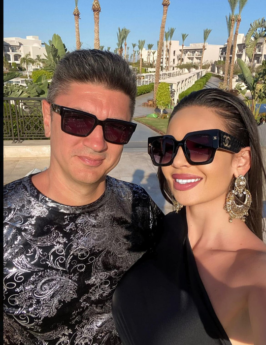 Luis Lazarus și Andreaa Loulou/ sursă foto: Instagram