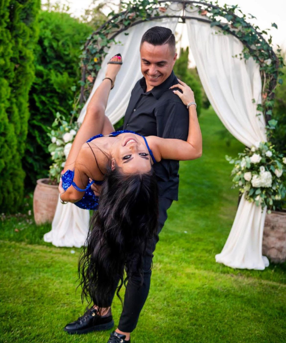 Ionela și George, cel mai nou cuplu de la Insula iubirii/ sursă foto: TikTok