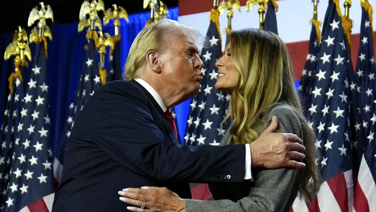 Ținuta neobișnuită aleasă de Melania Trump, în ziua alegerilor. Cum s-a îmbrăcat. FOTO