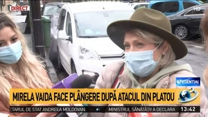 Mirela Vaida, în lacrimi în fața Poliției. Vedeta face plângere după atacul din platoul emisiunii 