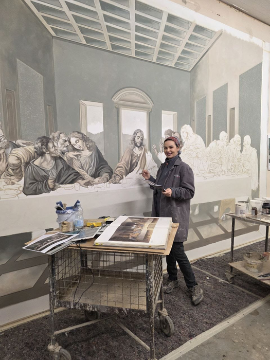 Ana Maria Hardon, pictorița care a cucerit Italia. sursă - social media