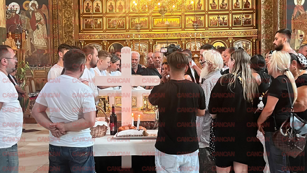 Tudor Spoitoru, condus pe ultimul drum de zeci de oameni. Gestul sfâșietor făcut de familie înaintea despărțirii definitive