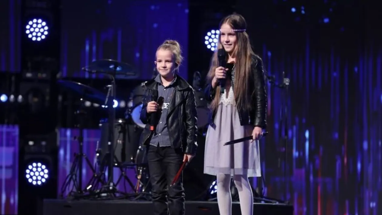 Puștii care au zguduit scena „Românii au talent”! Adelina și Iustin Huma i-au lăsat fără cuvinte pe jurați