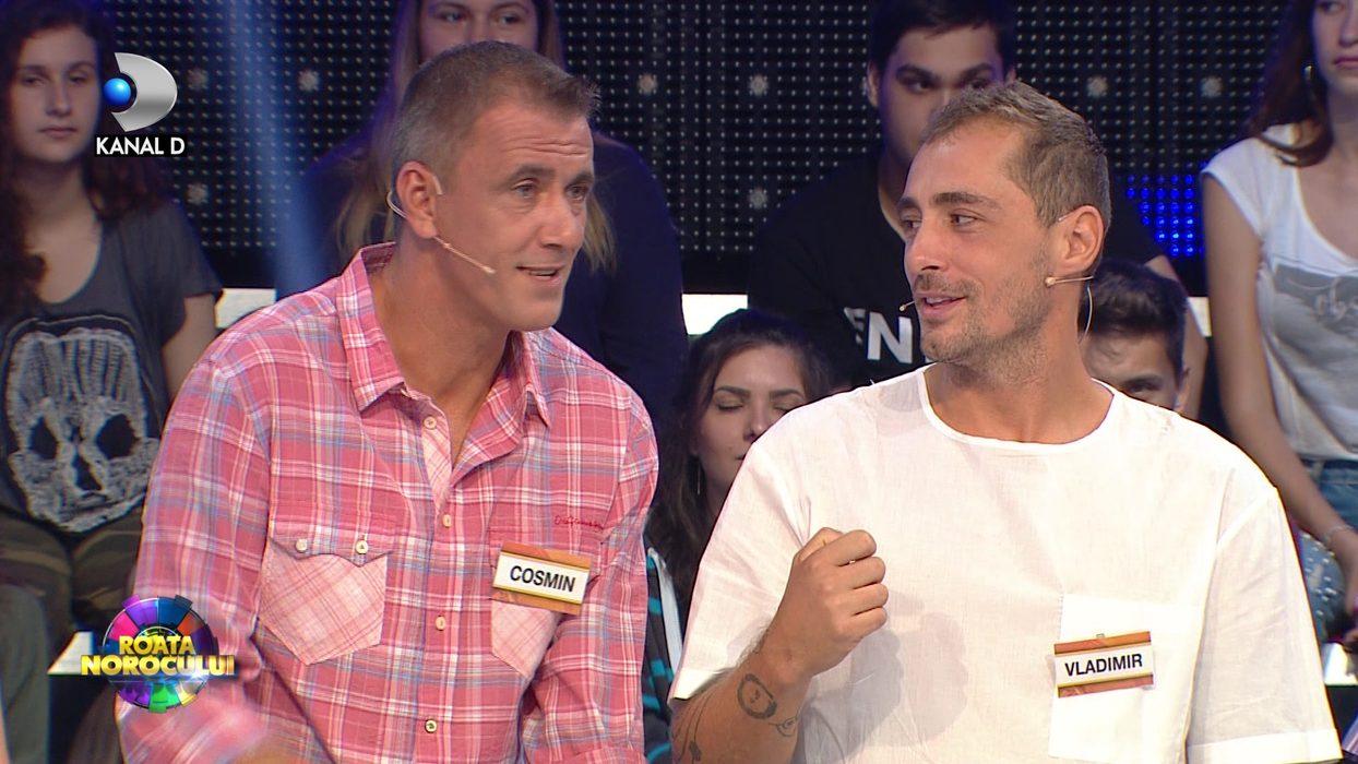 Lupta anului la “Roata Norocului”: Cosmin Cernat vs. Vladimir Draghia, “meci”de sumo