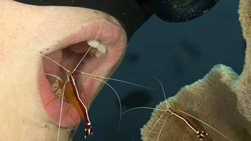 Facea scufundari cu tatal sau si i-a intrat un crevete in gura! Ce s-a intamplat dupa acest episod este incredibil