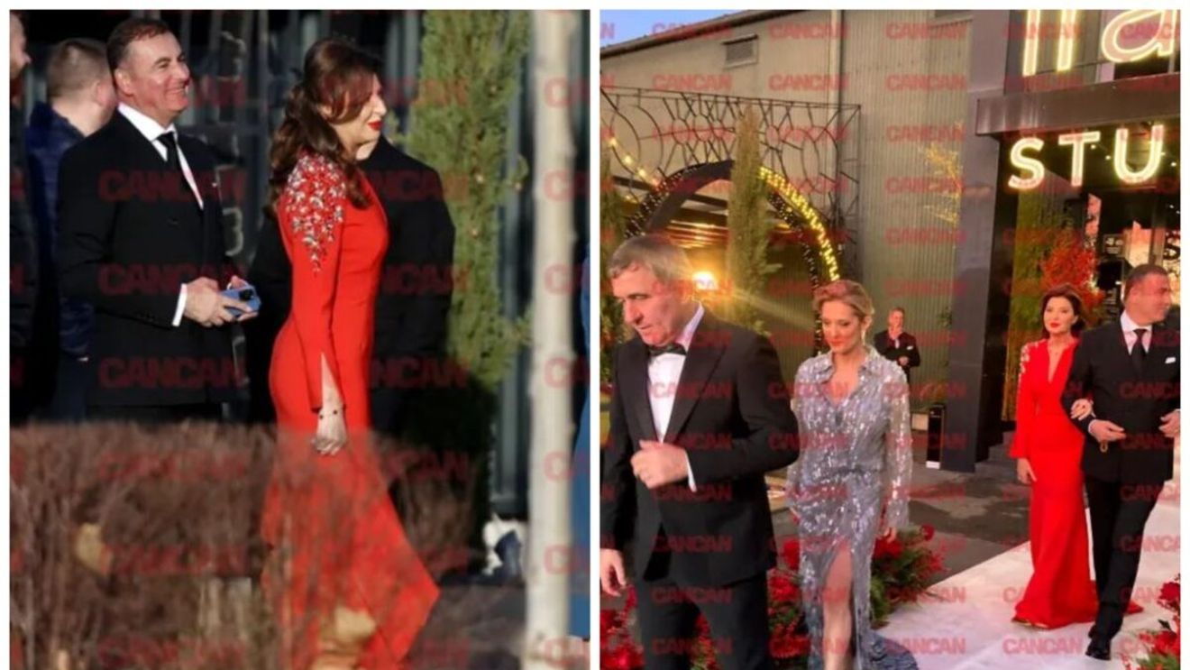 Soacra lui Ianis Hagi, leită fiica sa. Liliana Tănase s-a îmbrăcat aproape la fel ca mireasa şi a întors toate privirile