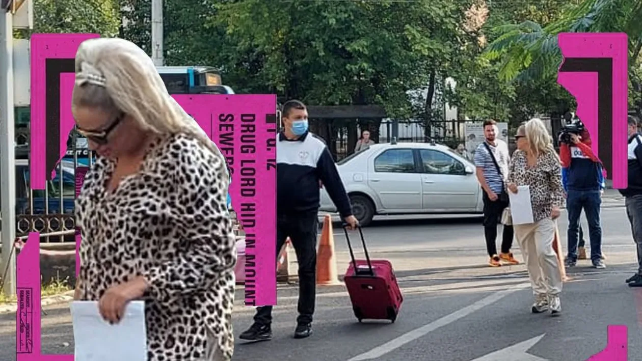 Sânziana Buruiană naște “cu alai”. Cameramanii au însoțit-o până la poarta spitalului, iar portarul i-a cărat bagajele ca la hotel