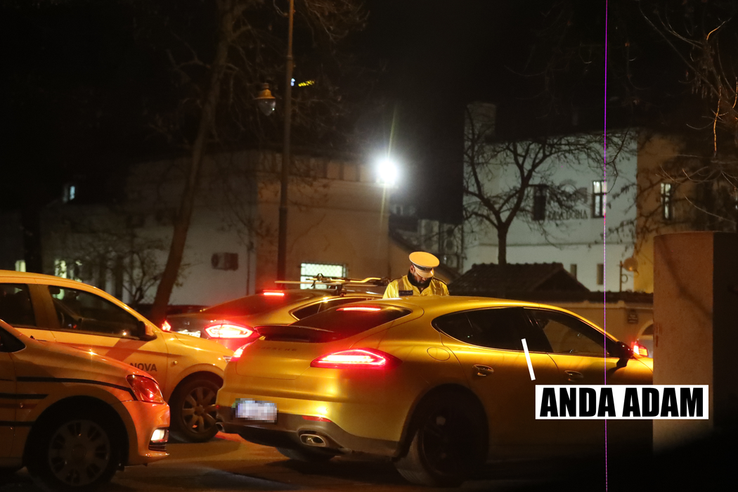 Anda Adam a fost oprită în trafic de un echipaj de la Rutieră