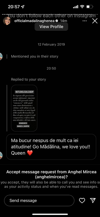 Scandalul continuă! Fanii Mădălinei Ghenea o fac praf pe soția lui Dragoș Săvulescu: „I se citește invidia pe chip”