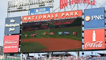 România, promovată în faţa a 40.000 de americani pe stadionul echipei de baseball Washington National