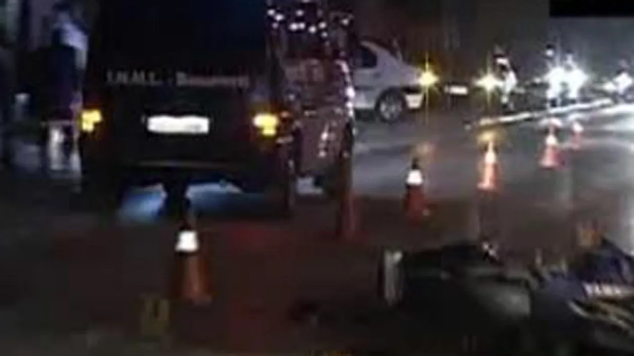 VIDEO Un motociclist bucurestean a murit, dupa ce a fost lovit in plin de o masina! Era campion national la culturism!