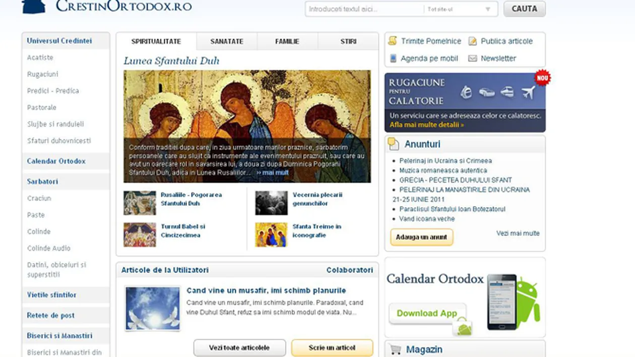 N-ai timp sa mergi la biserica? Fa-ti abonament de pomenire si da un acatist online! VEZI AICI cat te costa