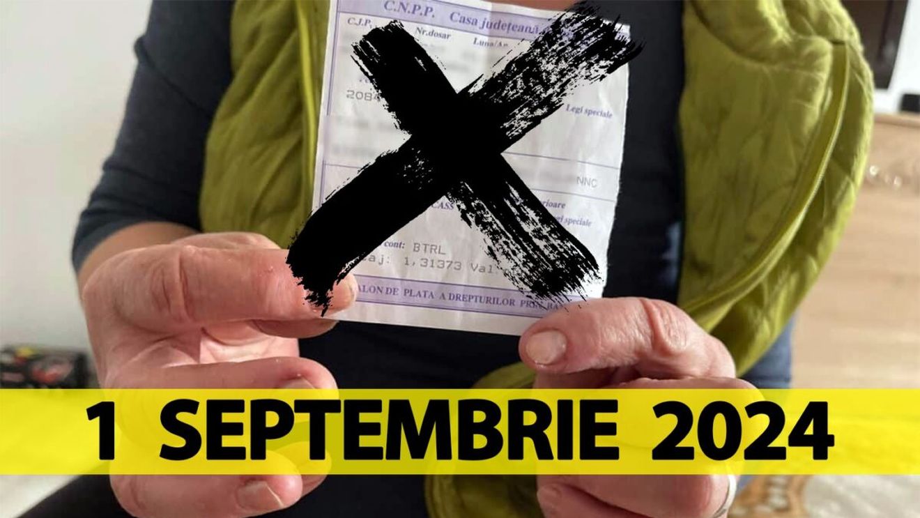 Anunț oficial în România. Acești pensionari vor rămâne fără pensie de la 1 septembrie 2024