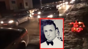 Sicriul cu trupul lui George Parașteac a fost adus acasă de la morgă. Mama lui a leșinat când l-a văzut în coșciug