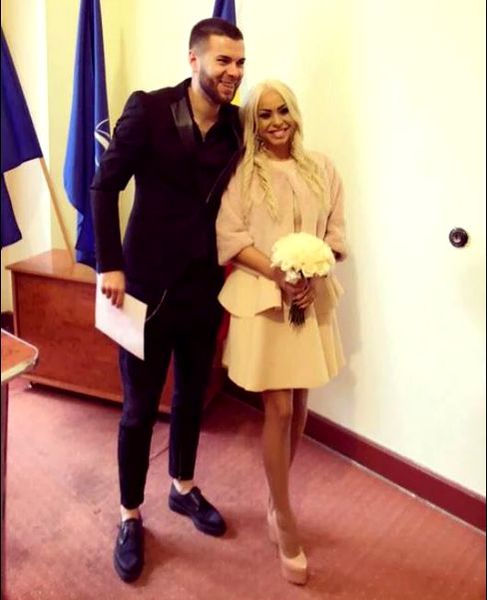 Cristian daminuță și fosta soție
