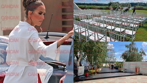 Detaliul care îi va întâmpina pe toți invitații la nunta lui Pepe cu Yasmine. Simbolul care apare pe fiecare masă. FOTO