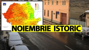 ANM anunță un noiembrie istoric în România. Fenomene meteo halucinante pentru luna noiembrie