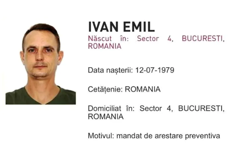 Complicele menajerei din cazul lui Cristain Staicu a fost prins/ sursa foto: Poliția Română