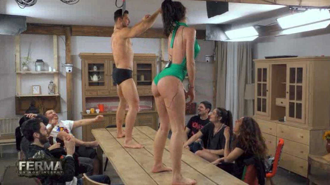 Miss România s-a dezbrăcat la Ferma de la Pro TV! Ioana Filimon a arătat tot