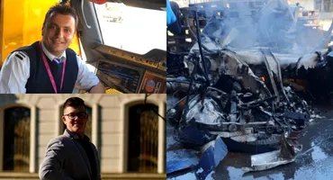 Ei sunt cei doi bărbați care au murit în tragedia aviatică din Arad. Cum s-au fotografiat cu 10 minute înainte de accident