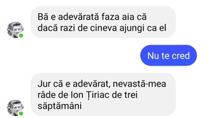 Bancul de weekend | "Dacă râzi de cineva, ajungi ca el"