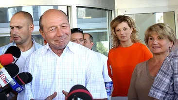 Primele declaratii ale lui Traian Basescu despre nasterea nepoatei sale: Seamana cu mine. S-a grabit sa iasa