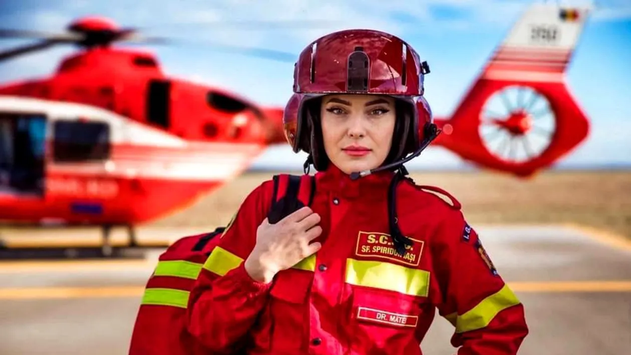 Cine e Giorgiana Loredana Matei, medicul SMURD cu trăsături de model. Povestea incredibilă a tinerei cu față de înger