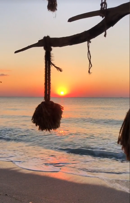 Plaja Tuzla i-a cucerit pe turiști /Foto: TikTok