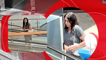Oana Roman a spus „pas” celei mai mari tentații din mall. A scos bani de la bancomat, dar nu și-a făcut pofta!
