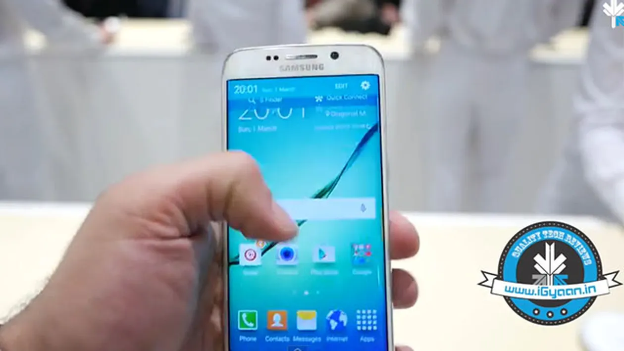 Samsung a lansat două noi modele de smartphone, S6 şi S6 Edge - VIDEO