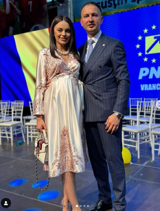 Cosmina Adam și Claudiu Matei/ sursă foto: Instagram