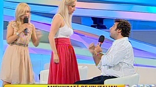 VIDEO Pamela de Romania s-a luat la bataie in direct cu fostul iubit italian!