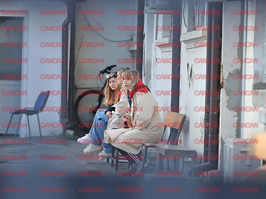 Monica Odagiu, la secția de poliție (9 aprilie 2023, ora 19:00) / Sursă foto: CANCAN.RO
