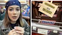 Ce a putut să cumpere această tânără cu 50 de lei dintr-un supermarket din Vama Veche: ”Să nu cumva să vreţi să vă luaţi cafea!”